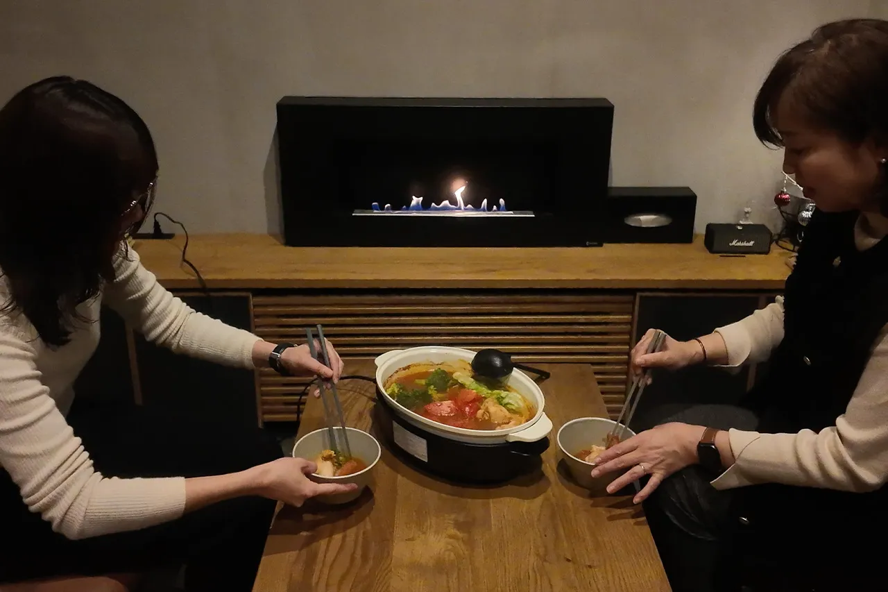 地産をいただく