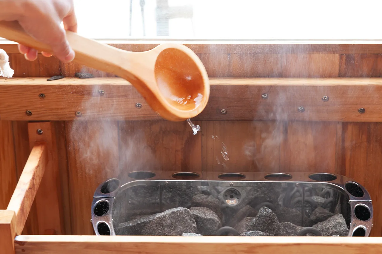 海が見えるサウナ